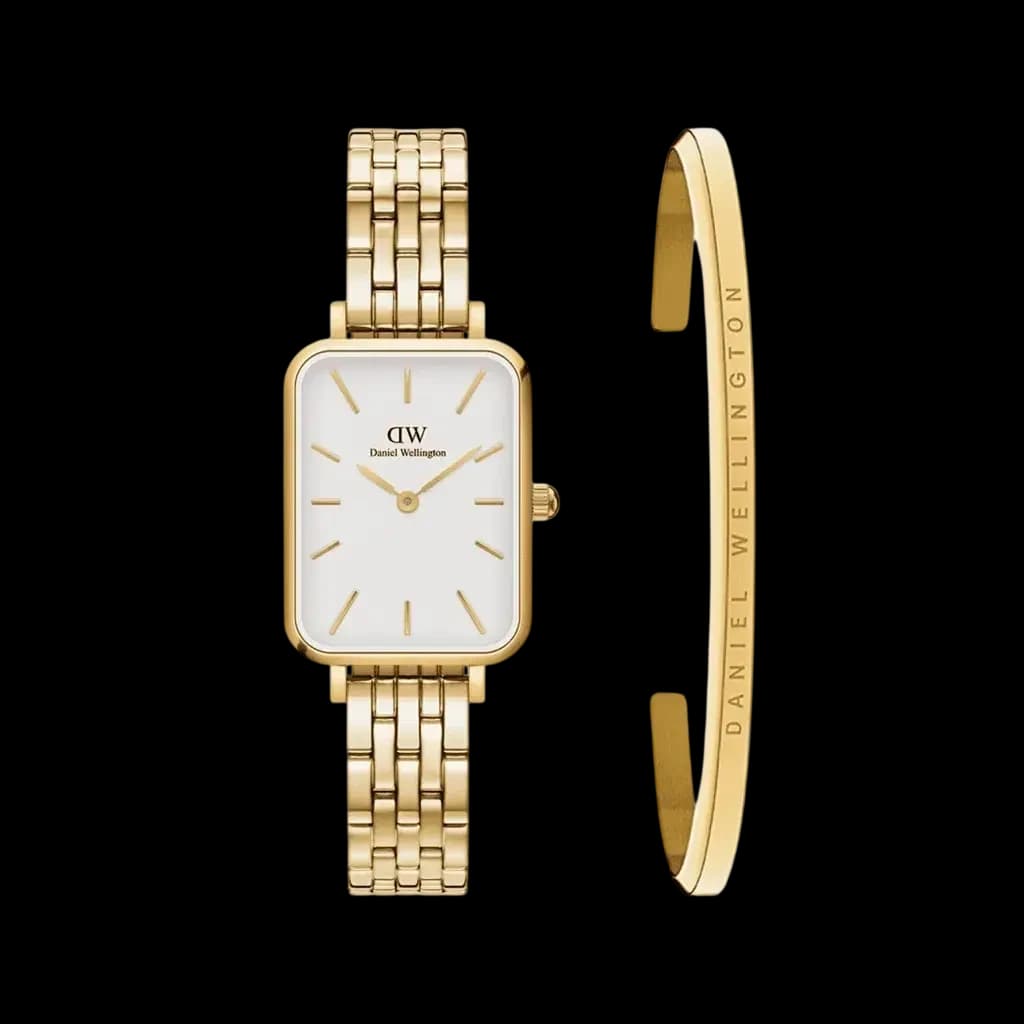 Montre Quadro 5-Link Élégante