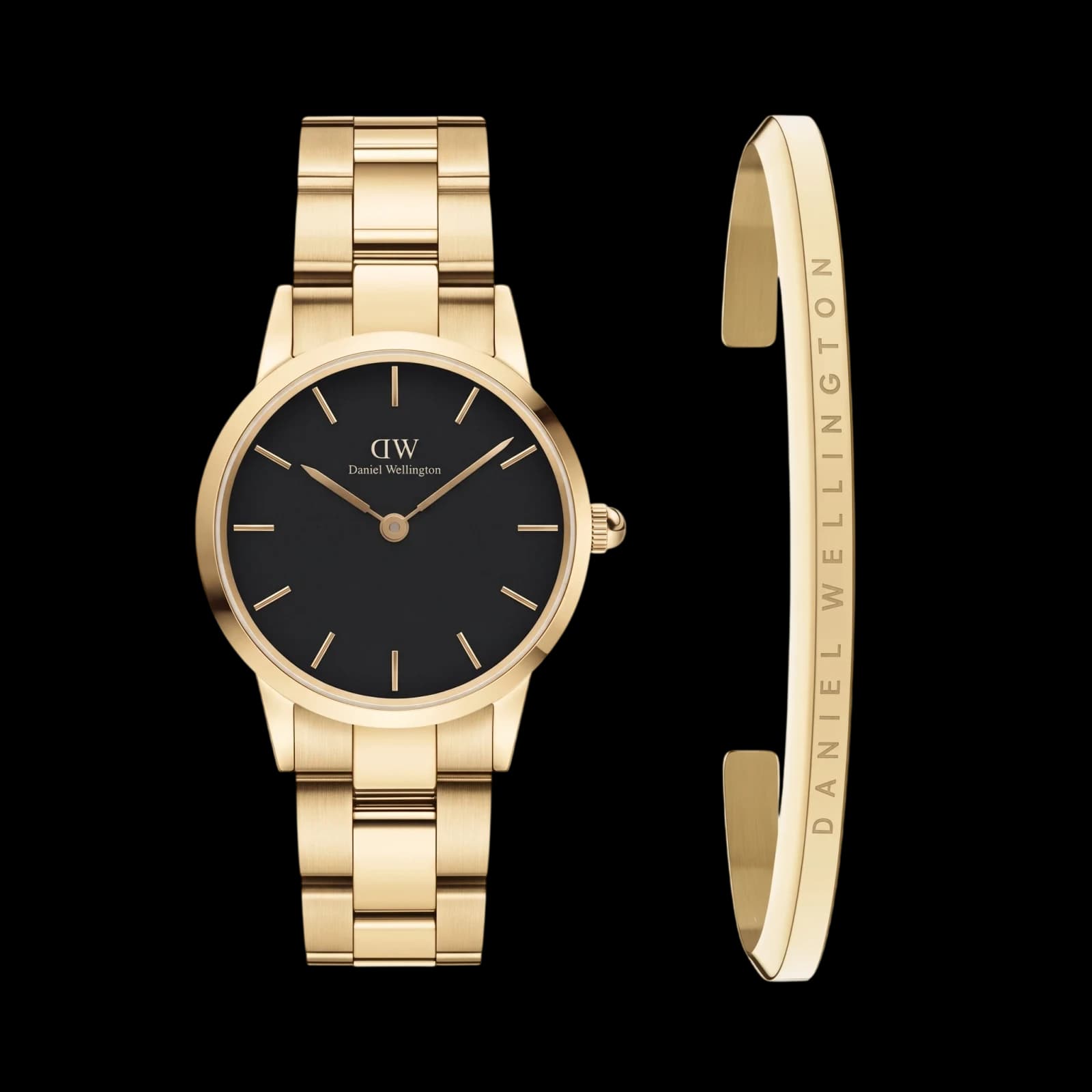 Montre Élégante Bleu & Argent - noir d'or
